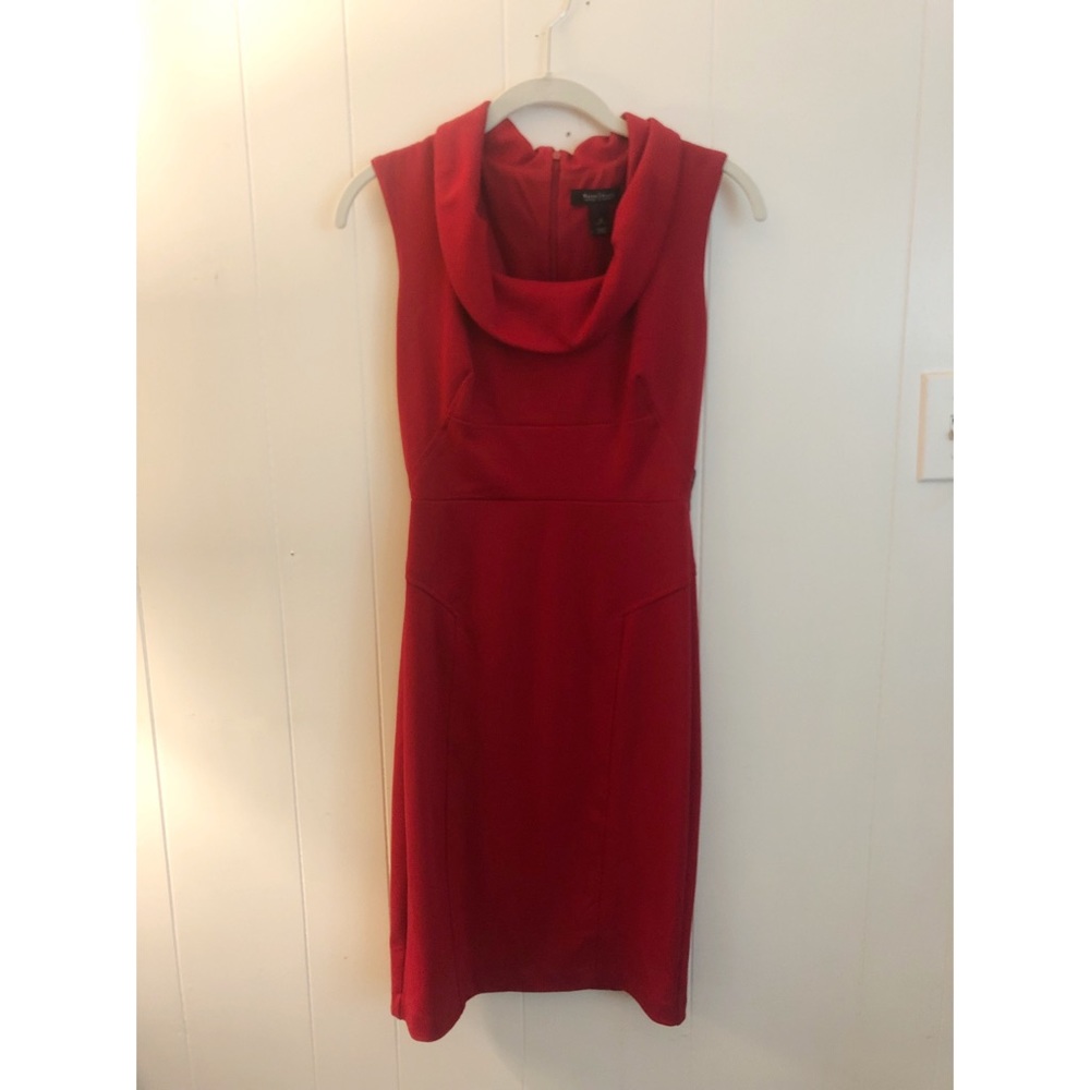 White House Black Market red pencil dress